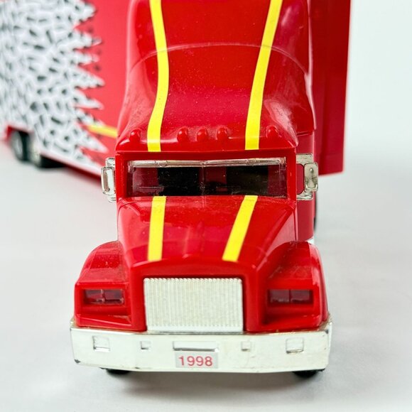 Getty 1998 Multi-Race Car Transporter Truck - 5th In Series Collection Holiday - Picture 8 of 11